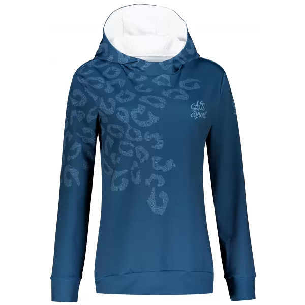  Premium cu hanorac funcțional pentru femei ALTISPORT VOJ/ALW047MI01 ALBASTRU 