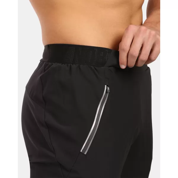  Pantaloni de alergare pentru bărbați KILPI HEYES-M YM0407KI NEGRU 