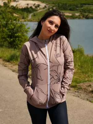 Panoul funcțional pentru femei pe Zip Premium ALTISPORT VOJ/ALW100MI02 MARO