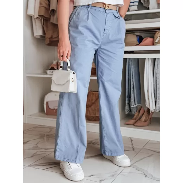  Pantalonii pentru doamne DSTREET MOBISKA UY2617 ALBASTRU 