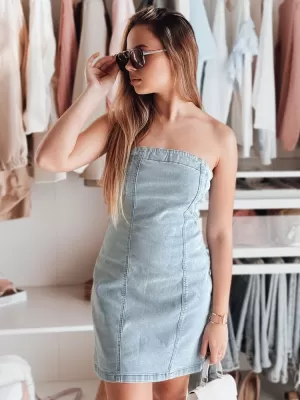 Rochie DSTREET NETUBA EY2591 ALBASTRU