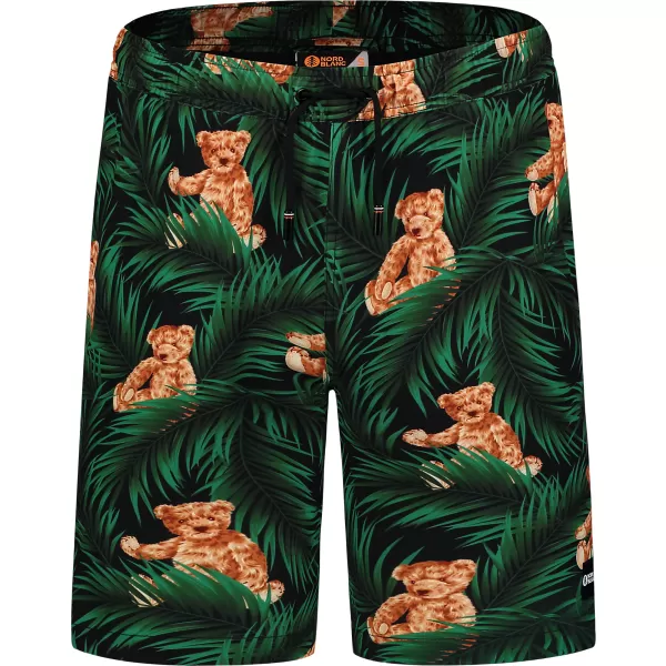  Pantaloni scurți de baie NORDBLANC NBSPM8020 VERDE 