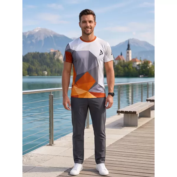  Funcțional t -thirt premium Plus ALTISPORT VOJ/ALM007TR02 PORTOCALIU/GRI 