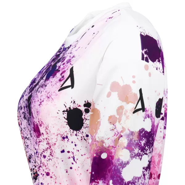  Premium cu hanorac decupat funcțional pentru femei ALTISPORT VOJ/ALW055MI08 VIOLET/PORTOCALIU 
