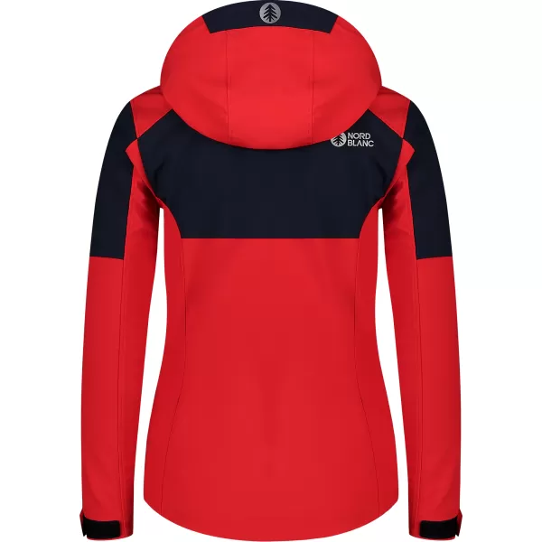  Sacou softshell pentru femei NORDBLANC ILLUSION NBSSL8190 ROŞU 