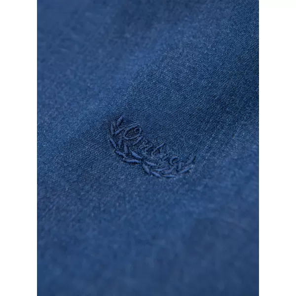  Cămaşă OMBRE OM-SHDS-0180 ALBASTRU ÎNCHIS 