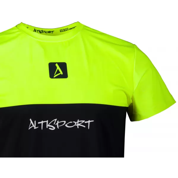  Funcțional t -thirt premium Plus ALTISPORT VOJ/ALM051TR02 NEON-GALBEN 