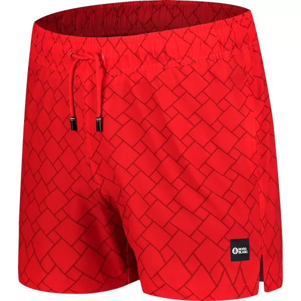  Pantaloni scurți de baie NORDBLANC NBSPM8019 ROŞU 