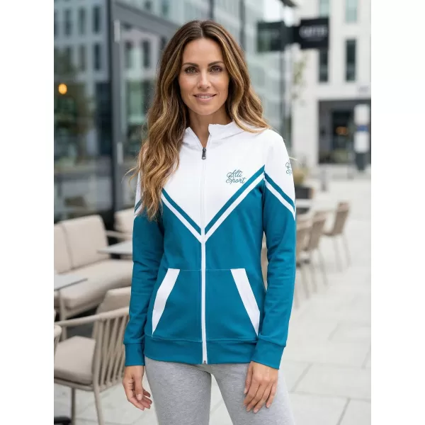  Panoul funcțional pentru femei pe Zip Premium ALTISPORT VOJ/ALW101MI02 KEROSEN/ALB 