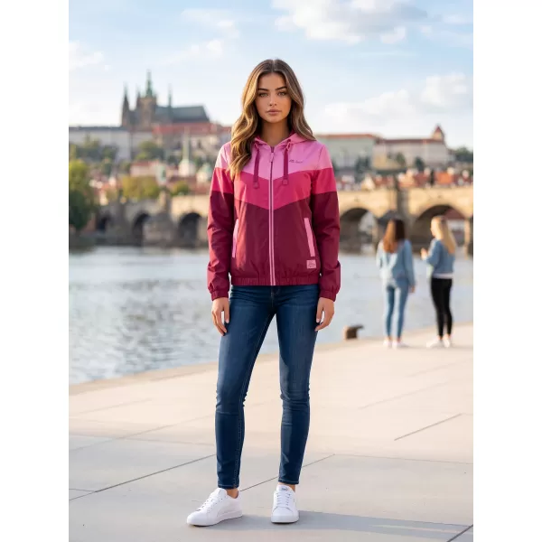  Geacă pentru doamne ALTISPORT EDNA BURGUNDIA 