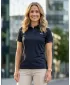 Tricou funcțional pentru femei cu guler premium ALTISPORT VOJ/ALW000TR05 NEGRU