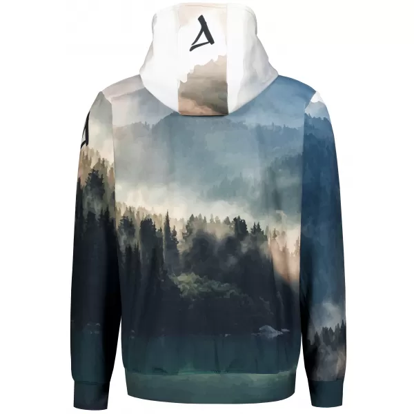  Panouri funcționale pentru bărbați pe Zip Premium ALTISPORT VOJ/ALM030MI02 PĂDURE/VERDE 