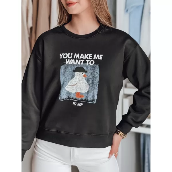  Panoul pentru doamne DSTREET GOOSHY BY1429 NEGRU 