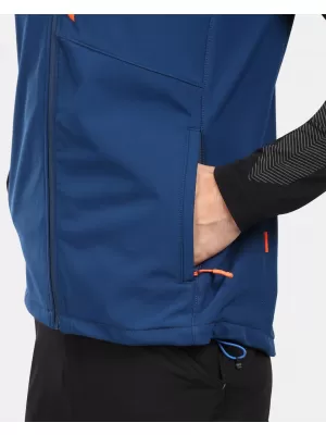 Vestă softshell pentru bărbați KILPI NOIL-M YM0114KI ALBASTRU ÎNCHIS