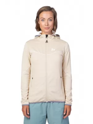 Panoul pentru doamne HANNAH DAGNYS HOODY ZIUA PLOIOASĂ MEL