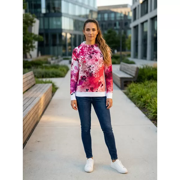  Premium cu hanorac funcțional pentru femei ALTISPORT VOJ/ALW055MI01 ROZ 