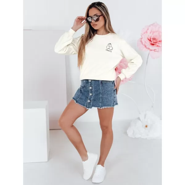  Panoul pentru doamne DSTREET CHERSOFT BY1400 ALB 