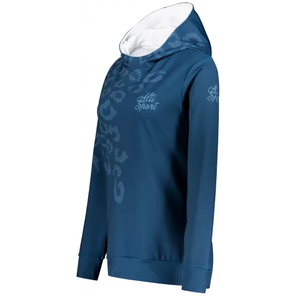  Premium cu hanorac funcțional pentru femei ALTISPORT VOJ/ALW047MI01 ALBASTRU 