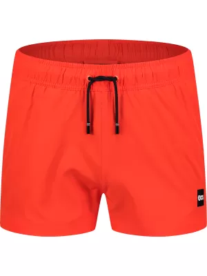 Pantaloni scurți de baie NORDBLANC BAY NBSPM8018 CERNEALĂ PORTOCALIE