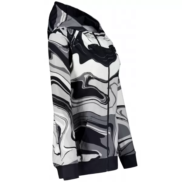  Panoul funcțional pentru femei pe Zip Premium ALTISPORT VOJ/ALW099MI02 ALB -NEGRU 