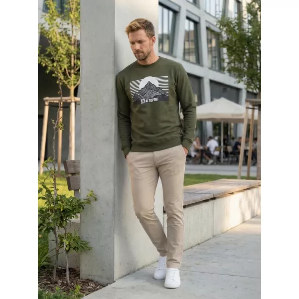  Panoul pentru bărbați ALTISPORT ALM188406 MILITAR 
