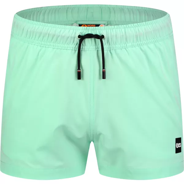  Pantaloni scurți de baie NORDBLANC BAY NBSPM8018 VERDE DESCHIS 