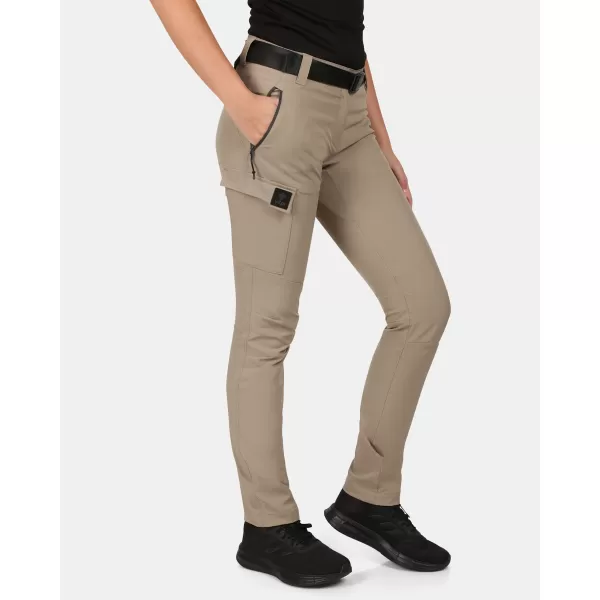  Pantalonii pentru doamne KILPI BELVELA-W YLX405KI KAKI 