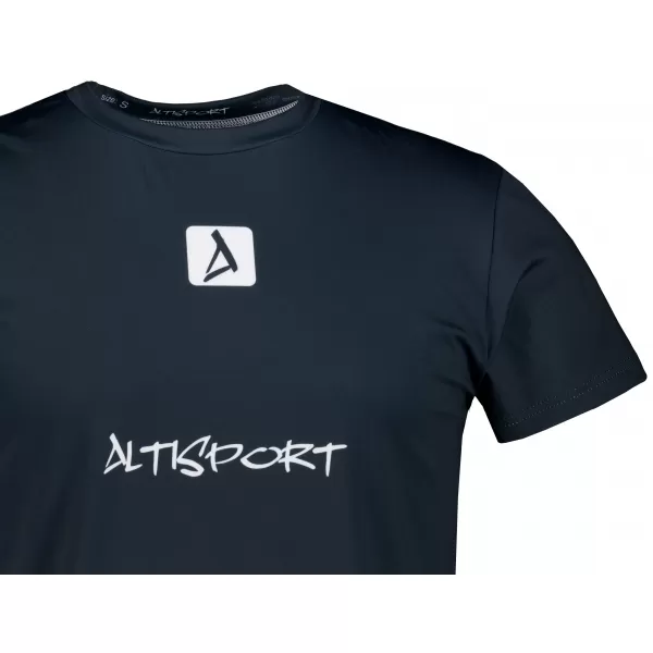  Funcțional t -thirt premium Plus ALTISPORT VOJ/ALM051TR02 NEGRU 