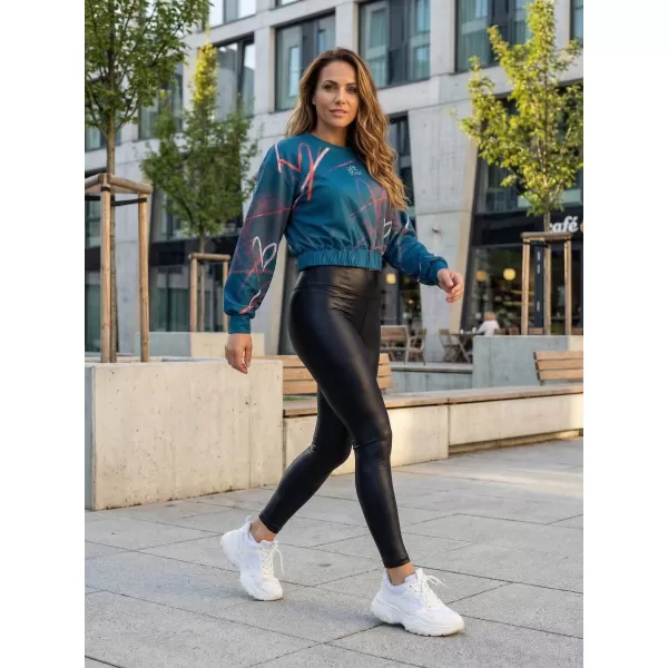  Premium cu hanorac decupat funcțional pentru femei ALTISPORT VOJ/ALW082MI08 KEROSEN 
