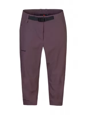 Pantalonii pentru doamne HANNAH ATTA CAPRI WINETASTING