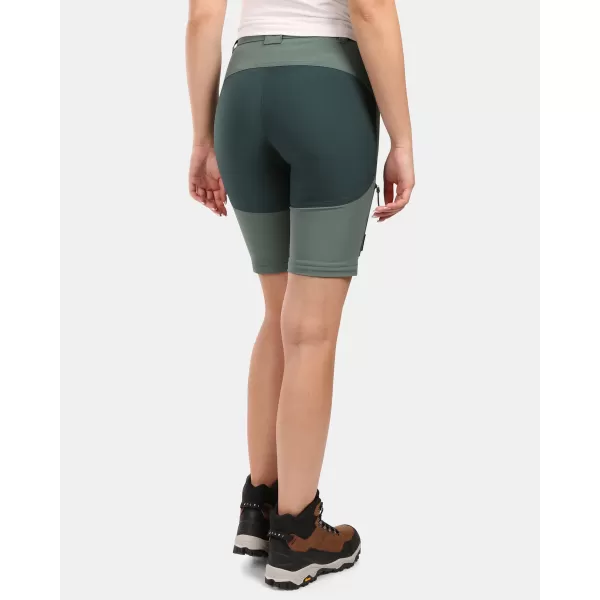  Pantaloni detașabili KILPI HOSIO-W YL0403KI VERDE ÎNCHIS 