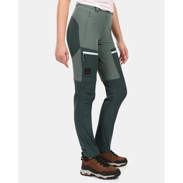  Pantaloni detașabili KILPI HOSIO-W YL0403KI VERDE ÎNCHIS 