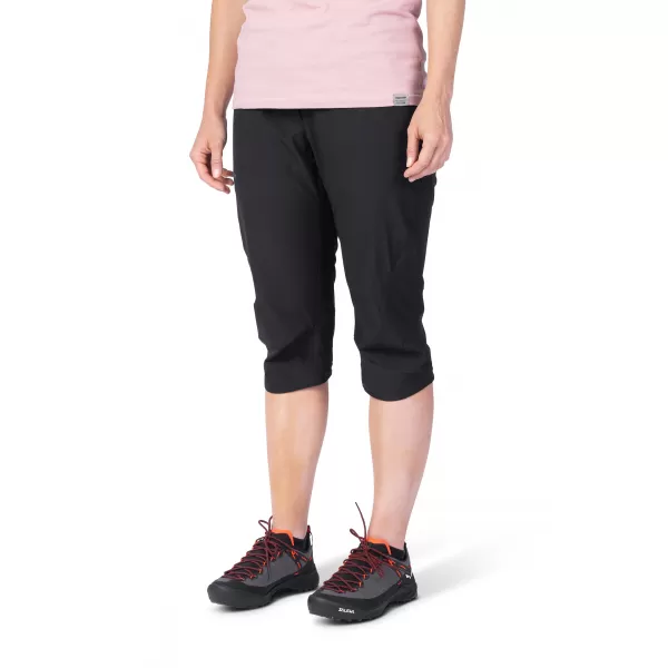  Pantalonii pentru doamne HANNAH ATTA CAPRI ANTRACIT 