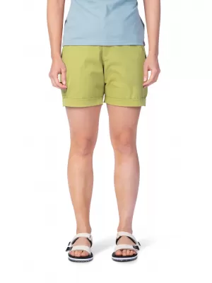 Pantaloni scurți pentru doamne HANNAH WELIN MĂSLIN VERDE