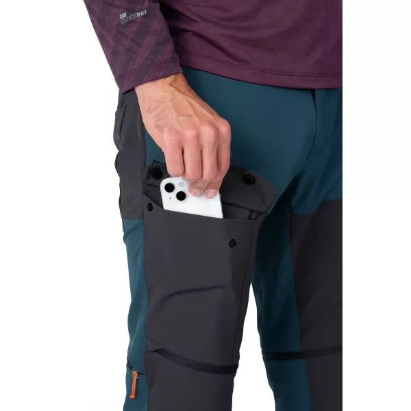  Pantaloni HANNAH TORG Z-OFF MAREA/ANTRACIT STRATIFICAT 