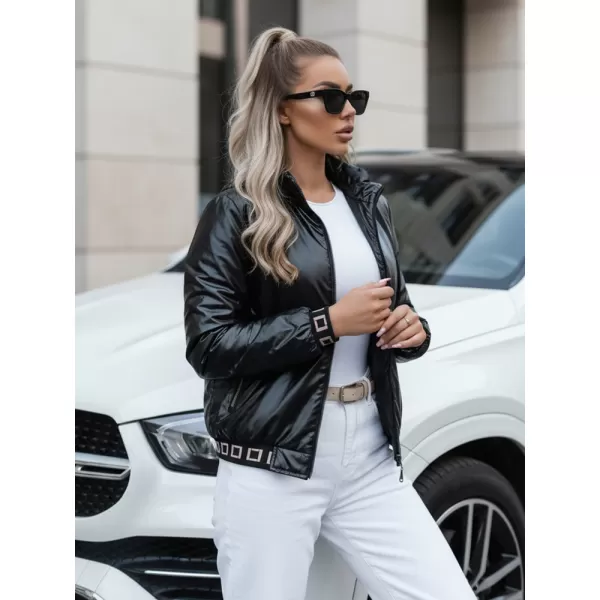  Geacă pentru doamne DSTREET BOMBESS TY4912 NEGRU 