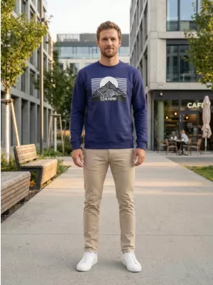 Panoul pentru bărbați ALTISPORT ALM188406 MIEZUL NOPŢII