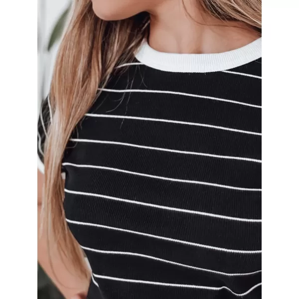  Rochie DSTREET FITLINES EY2584 NEGRU 