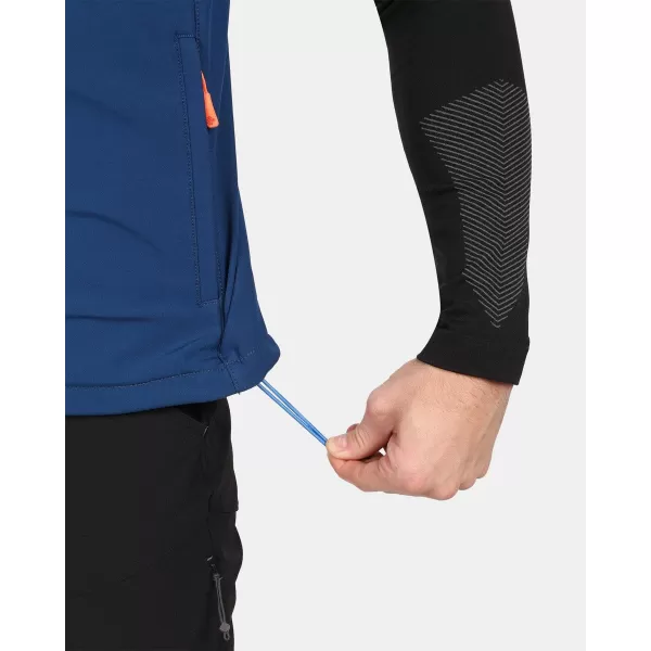  Vestă softshell pentru bărbați KILPI NOIL-M YM0114KI ALBASTRU ÎNCHIS 