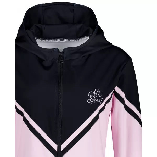  Panoul funcțional pentru femei pe Zip Premium ALTISPORT VOJ/ALW101MI02 ROZ/NEGRU 