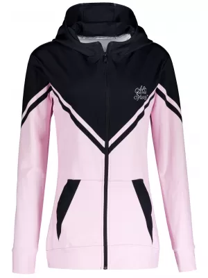 Panoul funcțional pentru femei pe Zip Premium ALTISPORT VOJ/ALW101MI02 ROZ/NEGRU