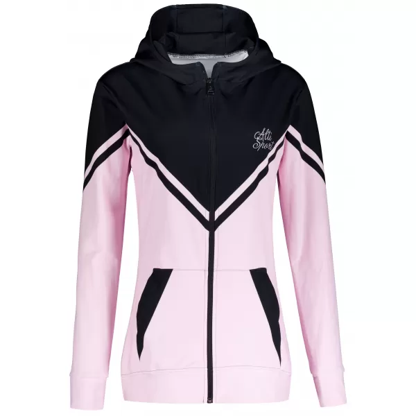  Panoul funcțional pentru femei pe Zip Premium ALTISPORT VOJ/ALW101MI02 ROZ/NEGRU 
