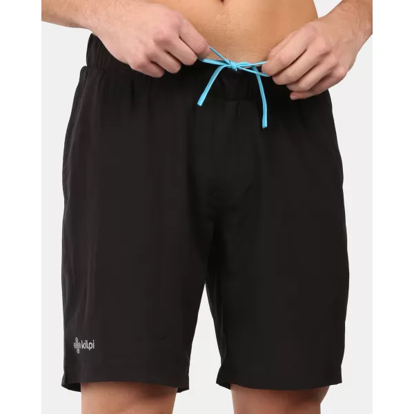  Pantaloni scurți de fitness pentru bărbați KILPI BRAY-M YM0427KI NEGRU 
