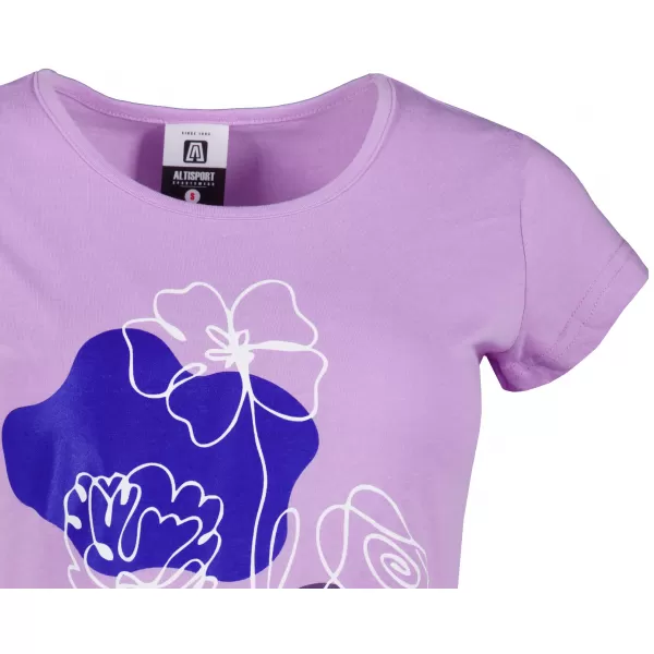  Tricou de dama ALTISPORT ALW189122 ORHIDEE 