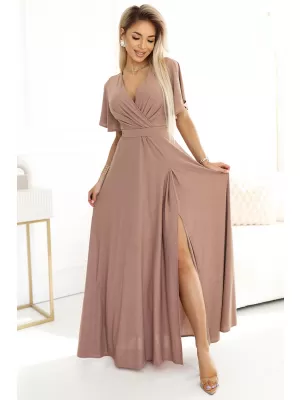 Rochie NUMOCO JENNIFER 581-4 VECHI -PINK