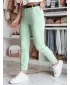 Pantalonii pentru doamne DSTREET LINESKA UY2574 VERDE DESCHIS