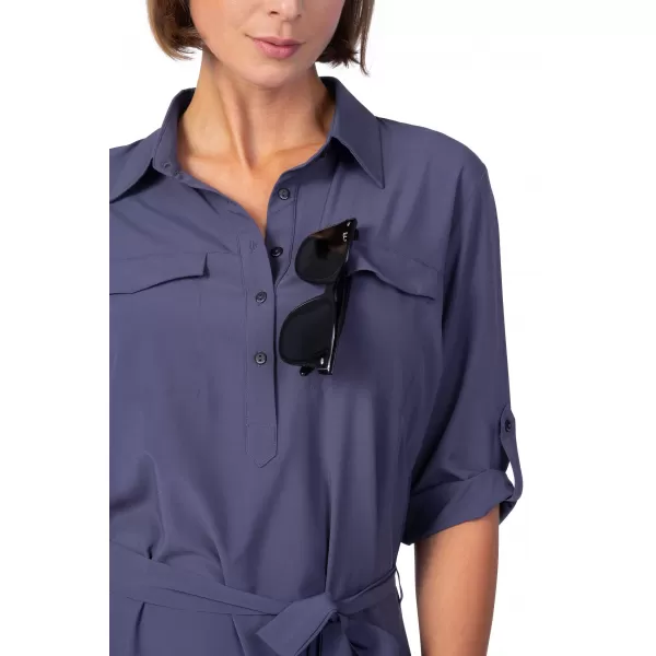  Rochie HANNAH LIBY COROANA ALBASTRĂ 