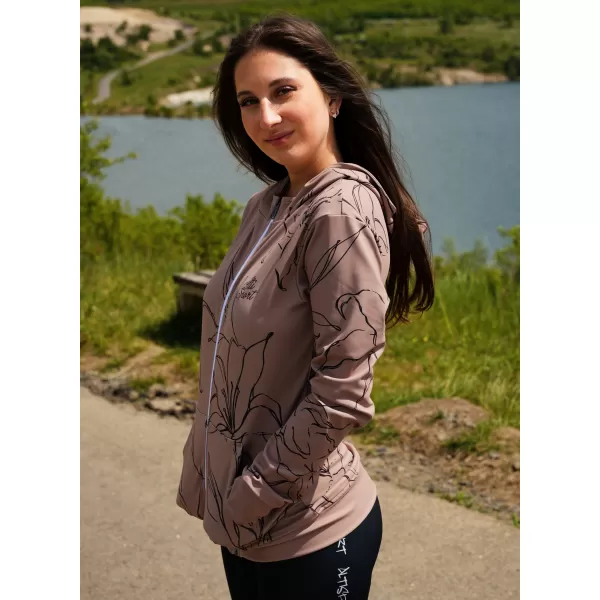  Panoul funcțional pentru femei pe Zip Premium ALTISPORT VOJ/ALW100MI02 MARO 