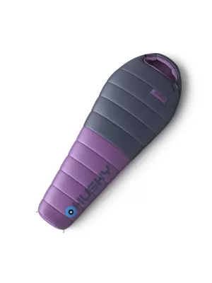 Sacul de dormit pentru femei pentru femei HUSKY DRAPE LADIES -20°C ALBASTRU/VIOLET