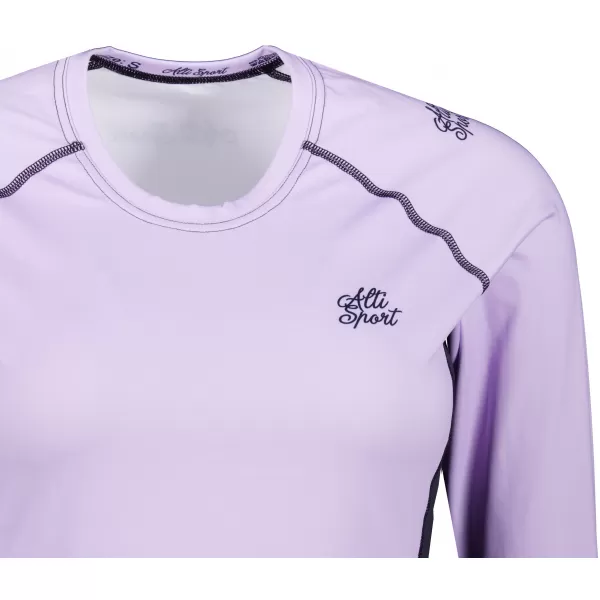  Tricou funcțional pentru femei cu mâneci lungi premium ALTISPORT VOJ/ALW078TR03 LILIAC 